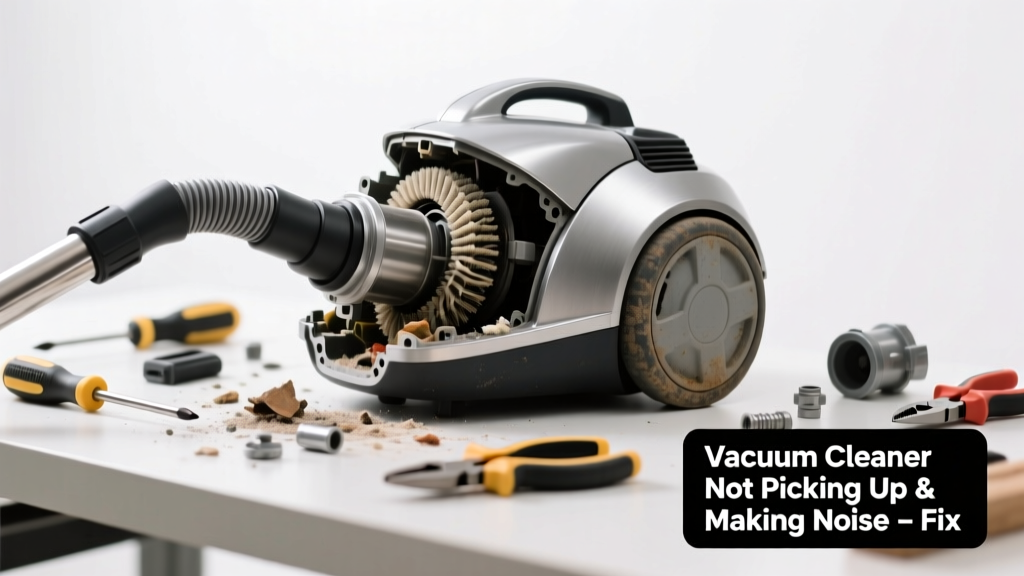 Vacuum Cleaner Not Picking Up & Making Noise Fix