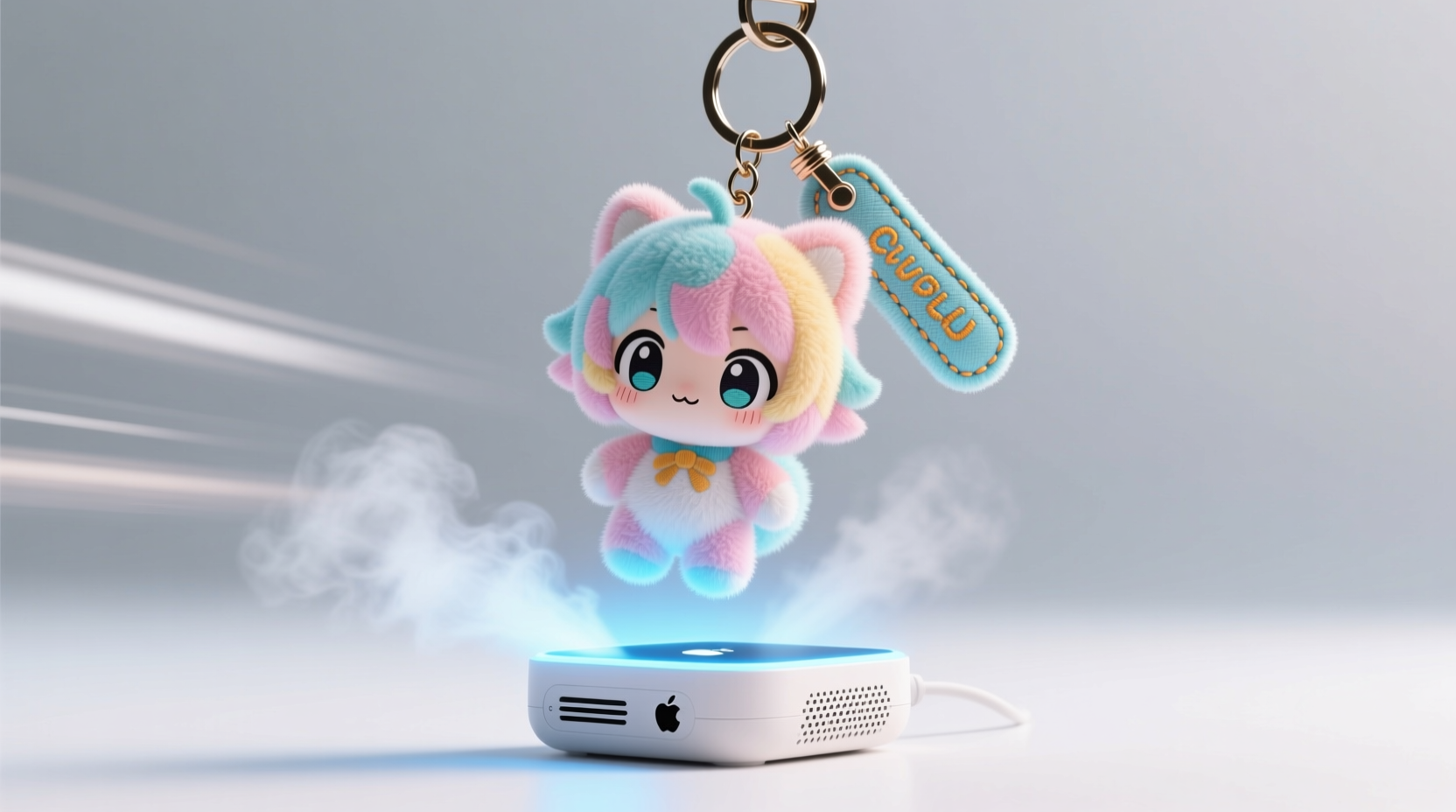 how to freshen anime keychains safely