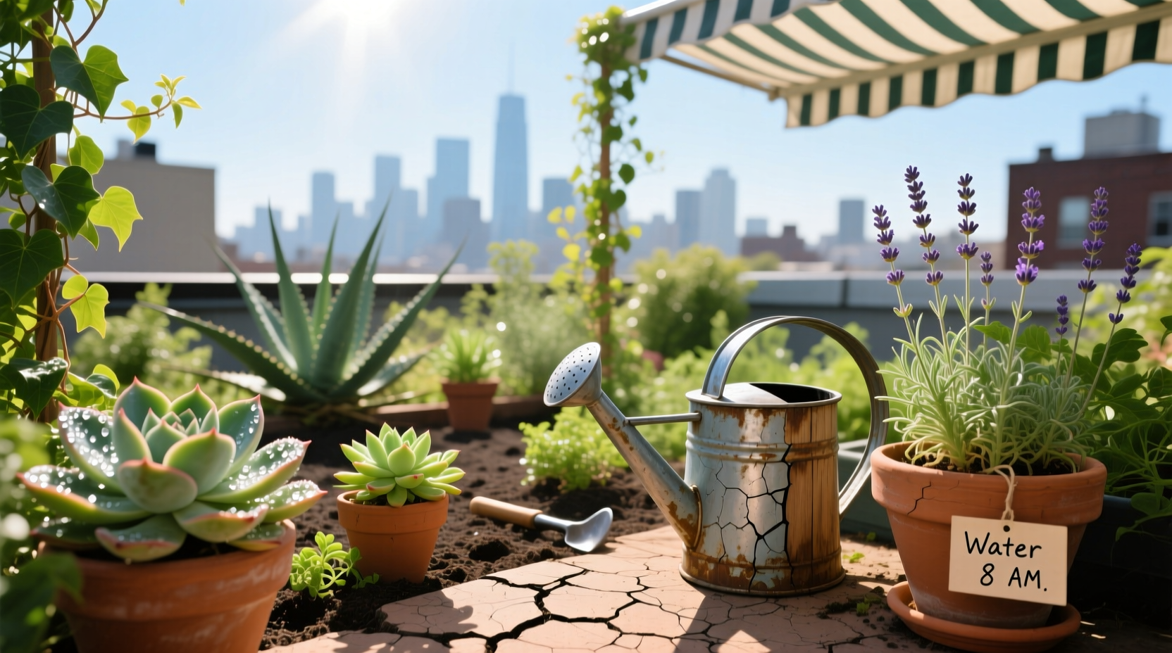 garden tips heat wave