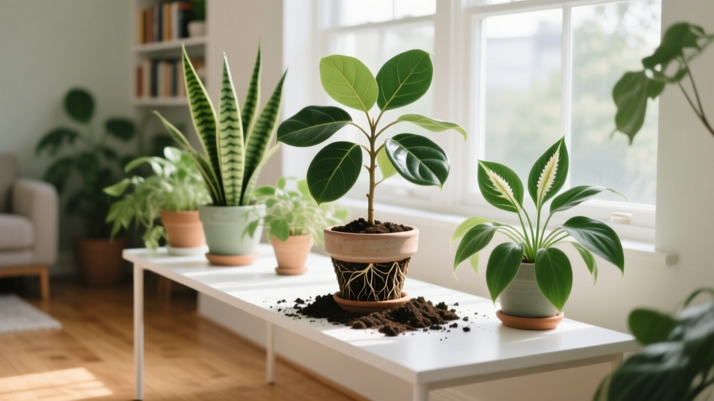 When to Repot New Indoor Plants Not Growing