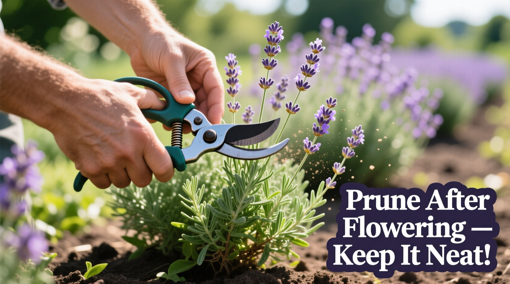 5 Lavender Pruning Tips for Summer | TheHomeSprouts