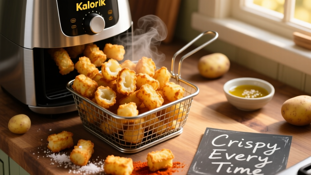 Perfect Kalorik Air Fryer Tater Tots (Crispy Every Time)