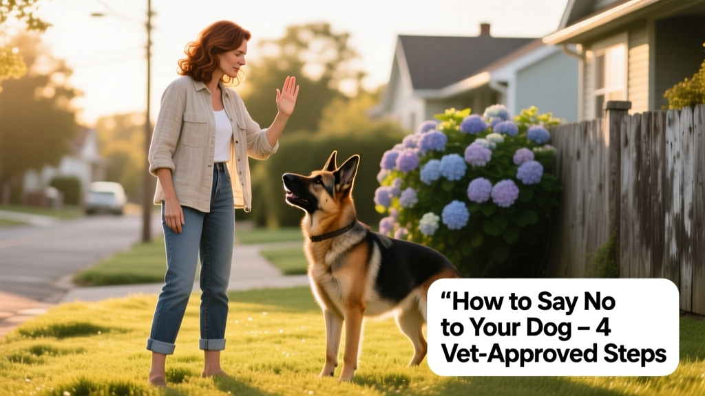 woman training german shepherd dog