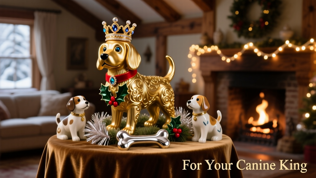 Dog Christmas decorations fit for your (canine) king
