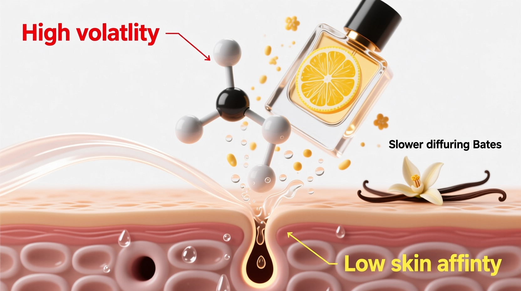 why does my perfume disappear from my skin so fast and how to fix it