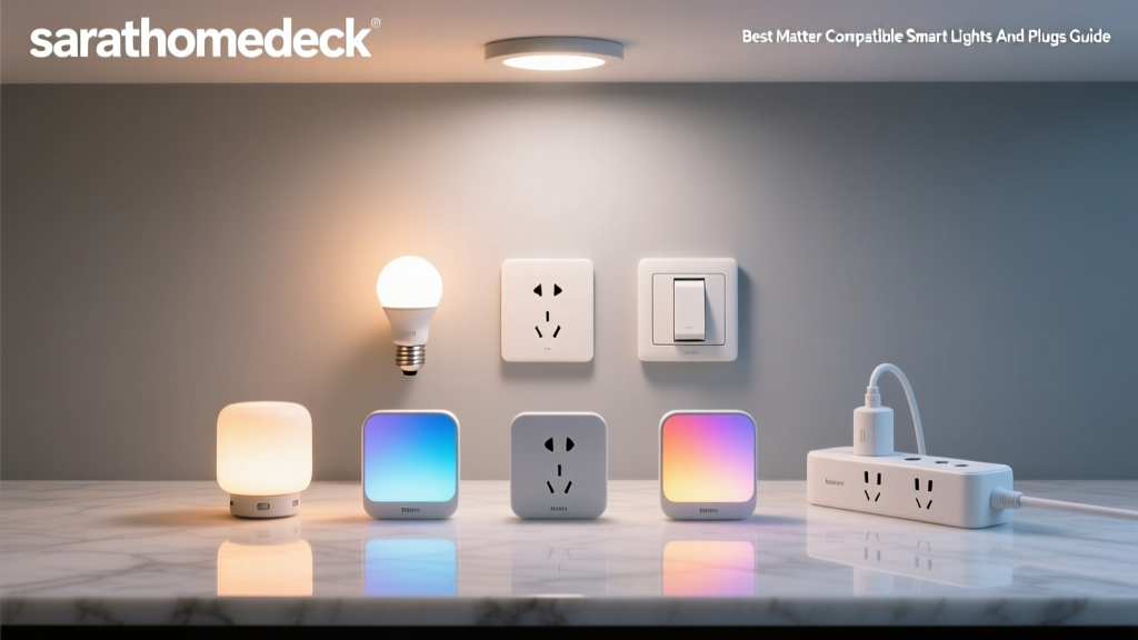 Best Matter Compatible Smart Lights And Plugs Guide