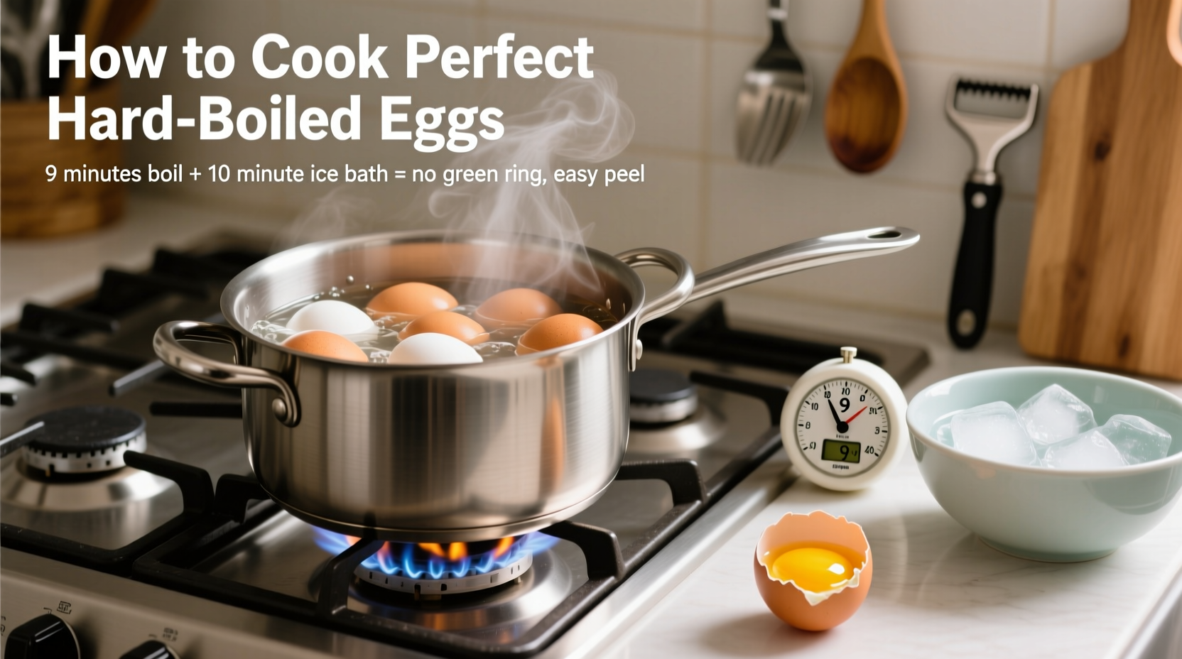 how to cook perfect hard boiled eggs