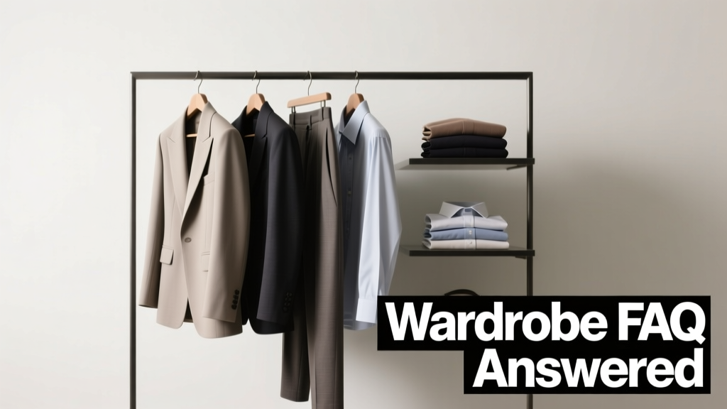 Wardrobe FAQ Answered: Practical, Evidence-Based Answers from a 12-Year Menswear Stylist