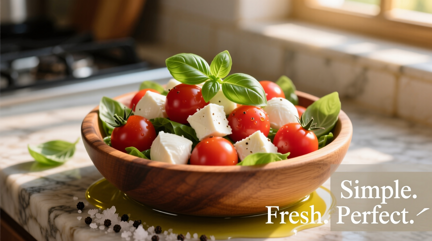 Perfect Cherry Tomato and Mozzarella Salad Recipe in 15 Minutes
