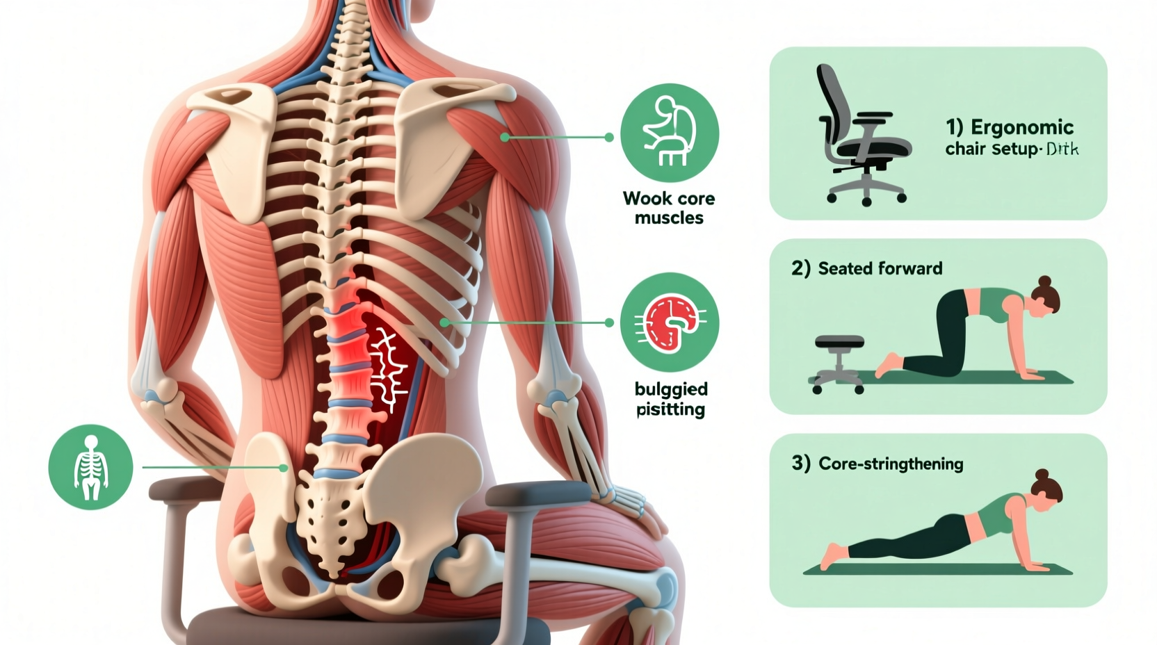 why does my lower back hurt when sitting causes and easy fixes