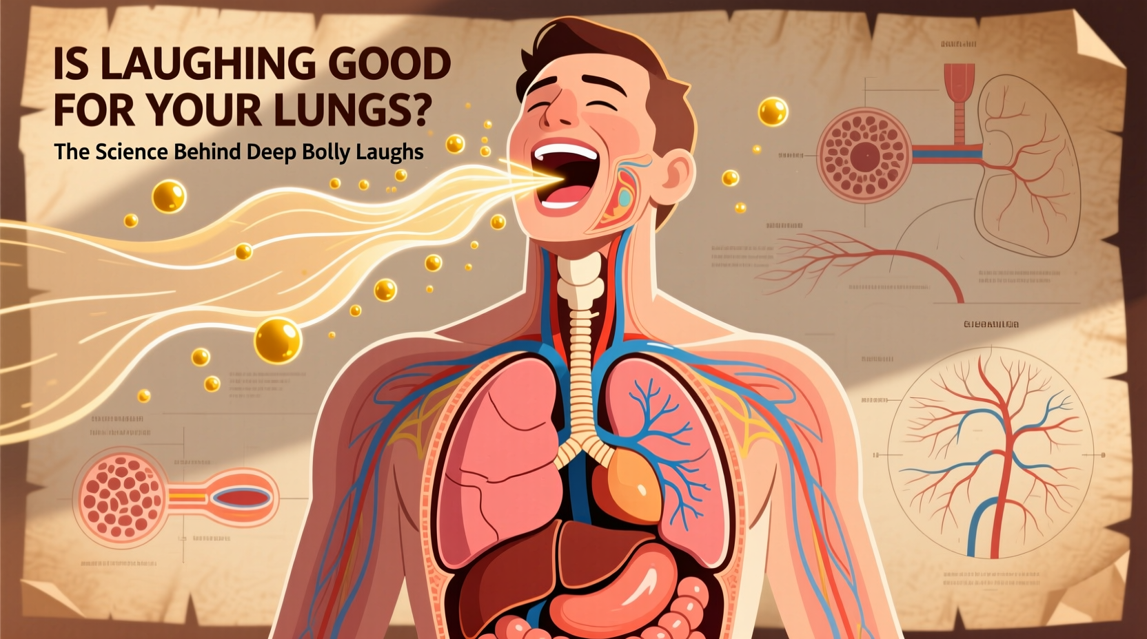is laughing good for your lungs science behind deep belly laughs