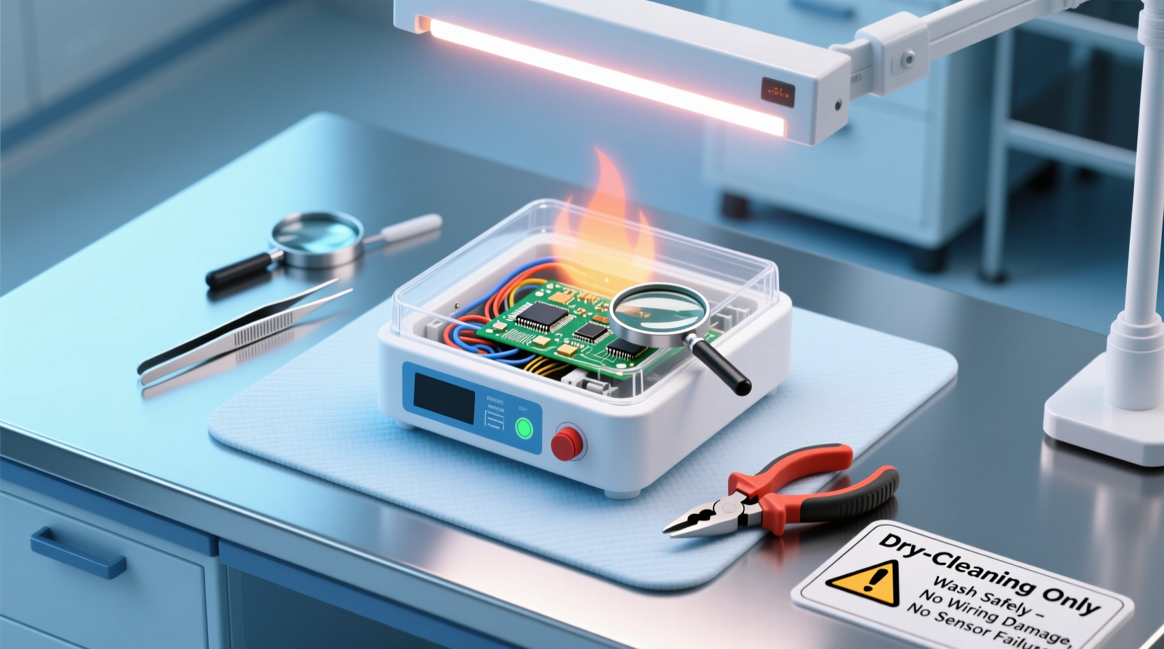 how to wash heated blanket controllers safely