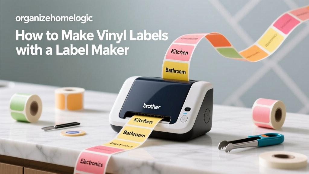 How to Make Vinyl Labels with a Label Maker