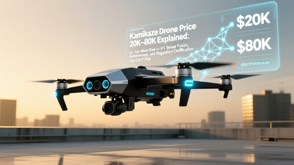 Kamikaze Drone Price 20K–80K Explained: Why $20,000 vs $80,000 Isn’t Just About Size — It’s Sensor Fusion, Autonomy, and Regulatory Certification You Can’t Skip
