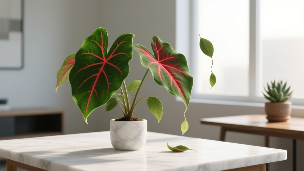 Caladium Dropping Leaves Indoors: Causes & Fixes