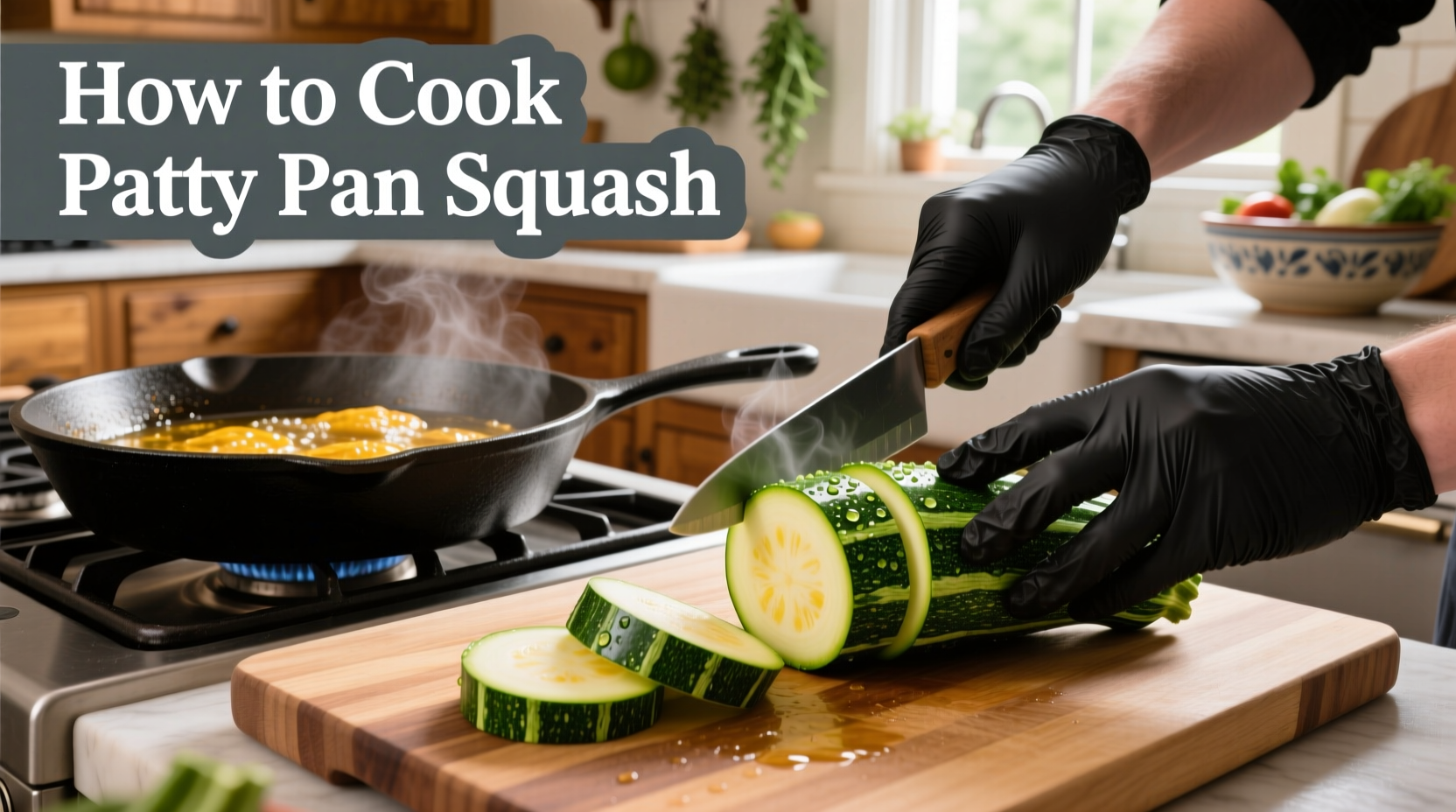 how to cook patty pan squash