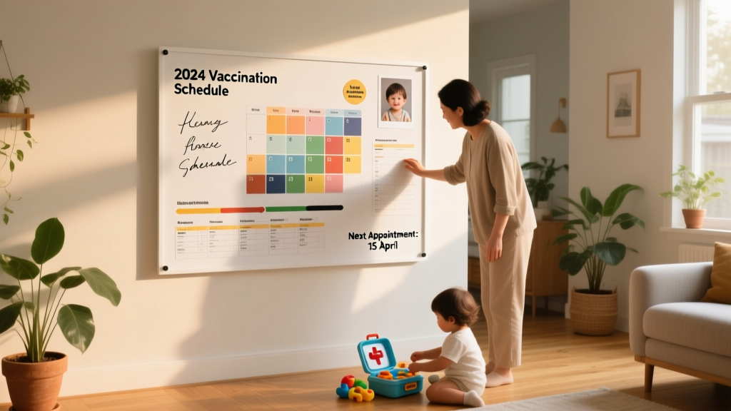 The Practical Parent’s Guide to Immunization Scheduling and Tracking Charts