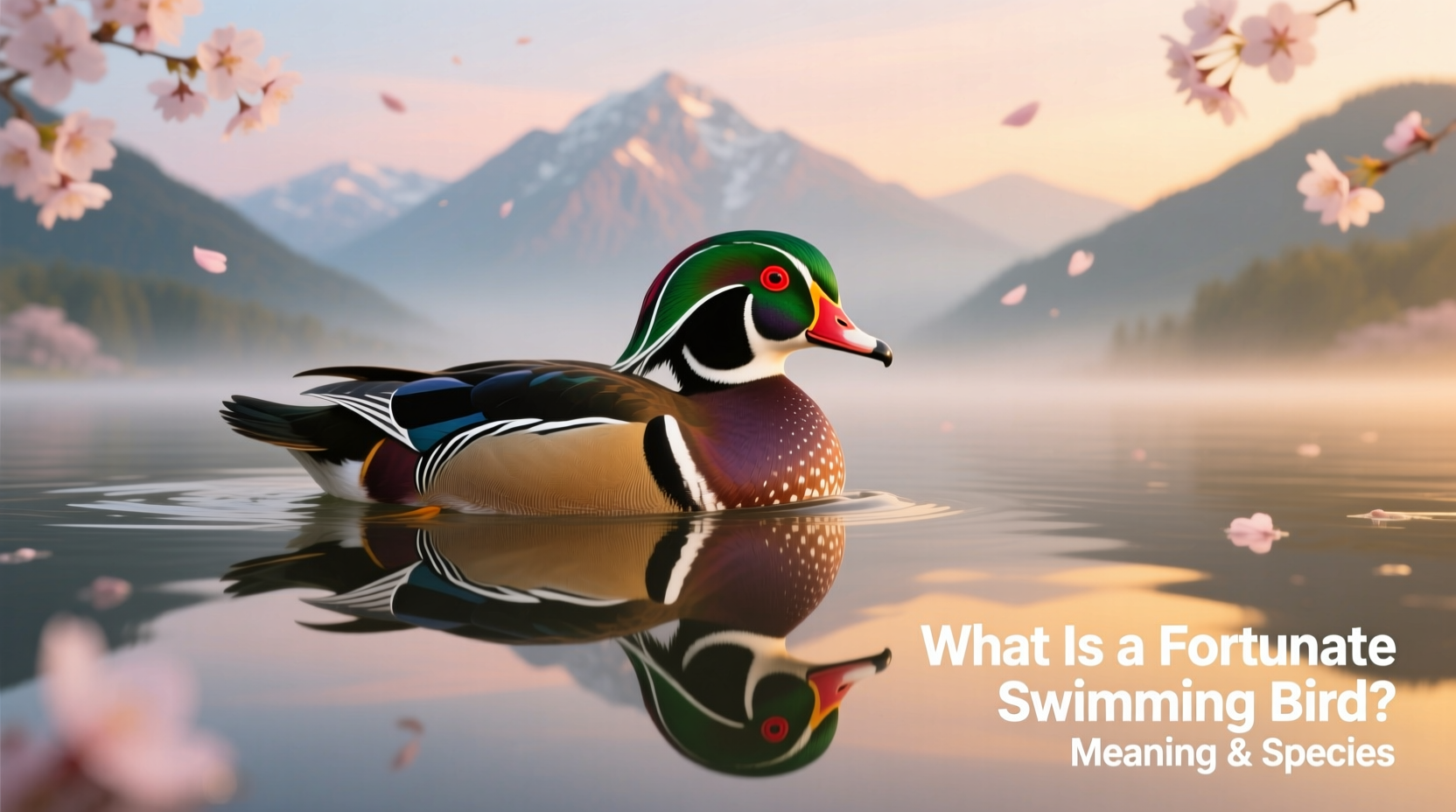 what is a fortunate swimming bird