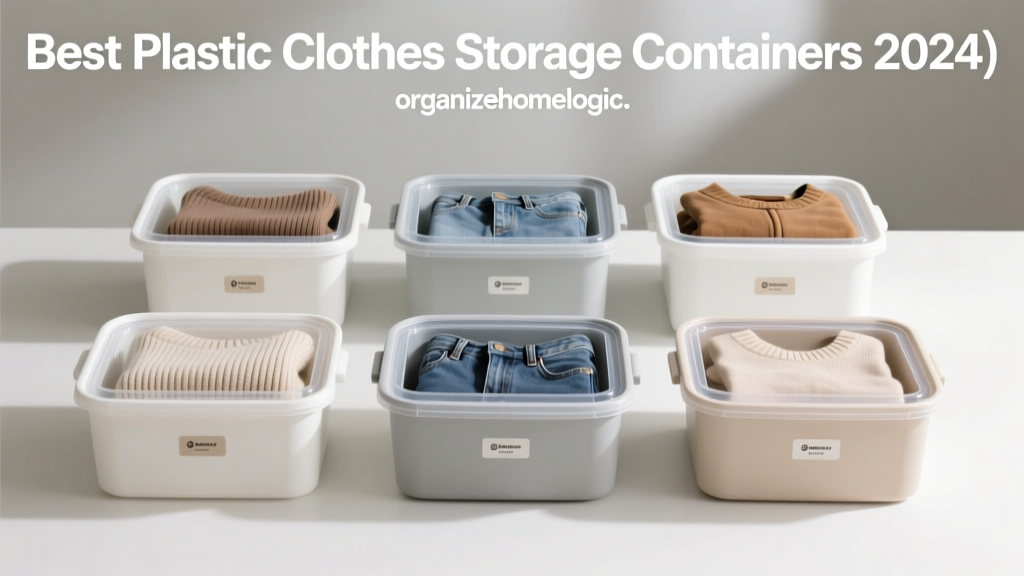 Best Plastic Clothes Storage Containers (2024)