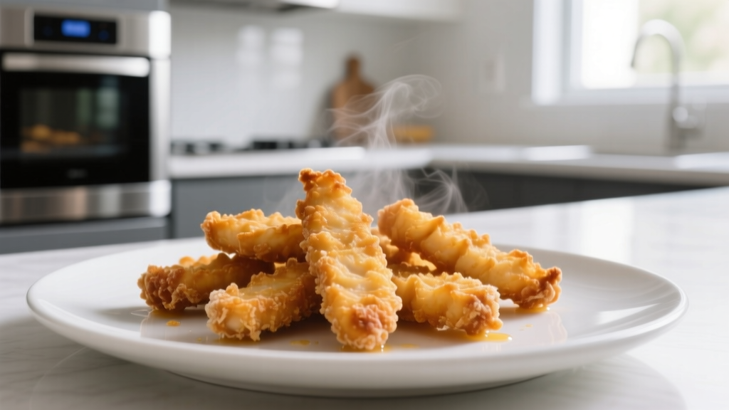 Perfect Frozen Chicken Strips in Air Fryer (Crispy!)