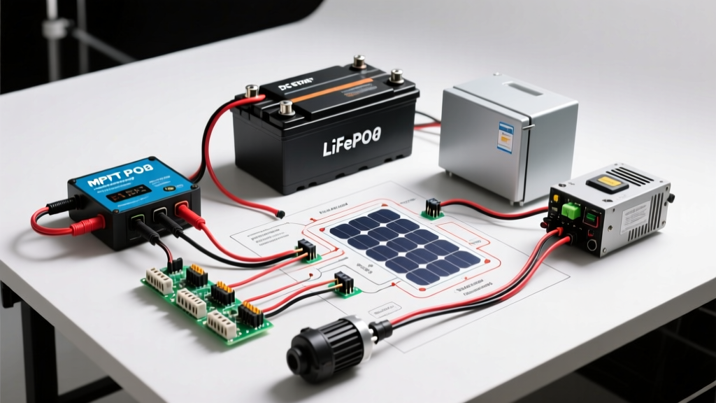 Complete Solar Wiring Diagram for RV: Motor Loads & Inverters