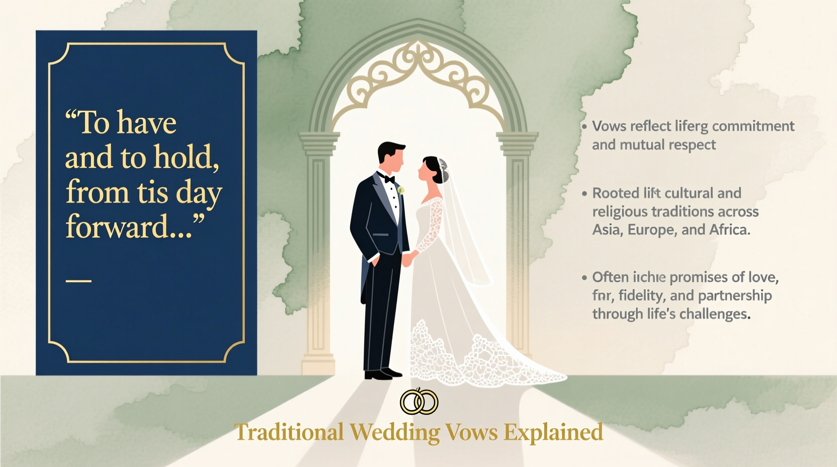 what are traditional wedding vows