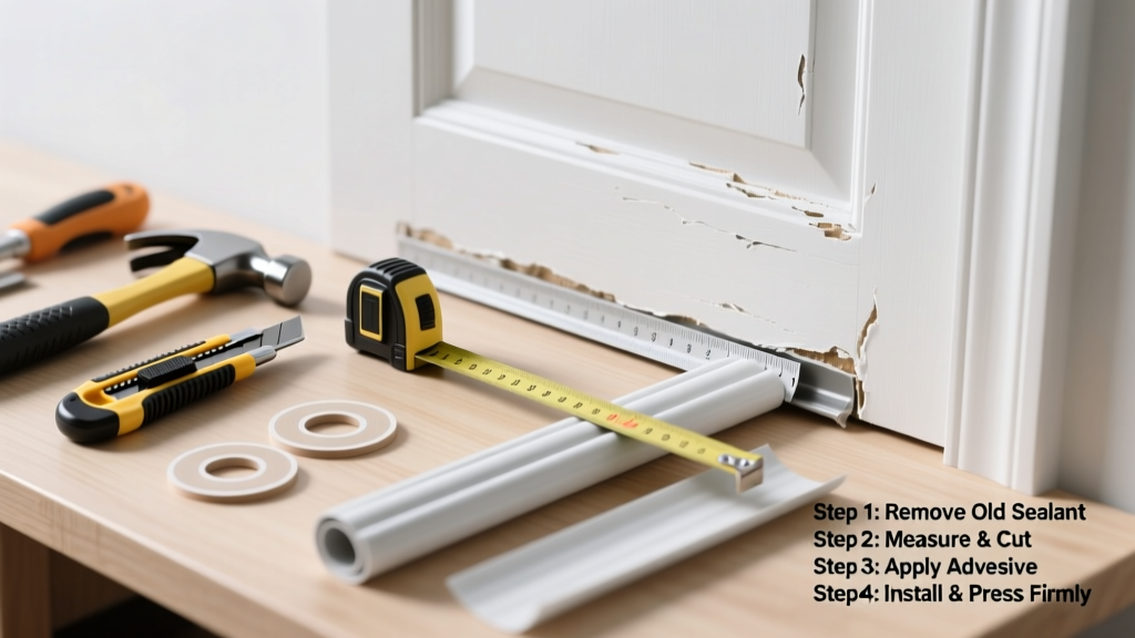 Fix Worn Door Weatherstripping: DIY Repair Guide