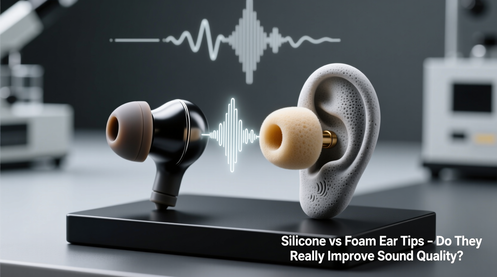 silicone vs foam ear tips do they really improve sound quality