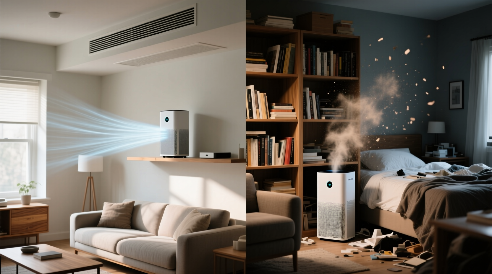 the best and worst places to put your air purifier