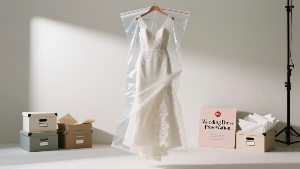 Vacuum Seal Wedding Dress? Experts Advise Against It