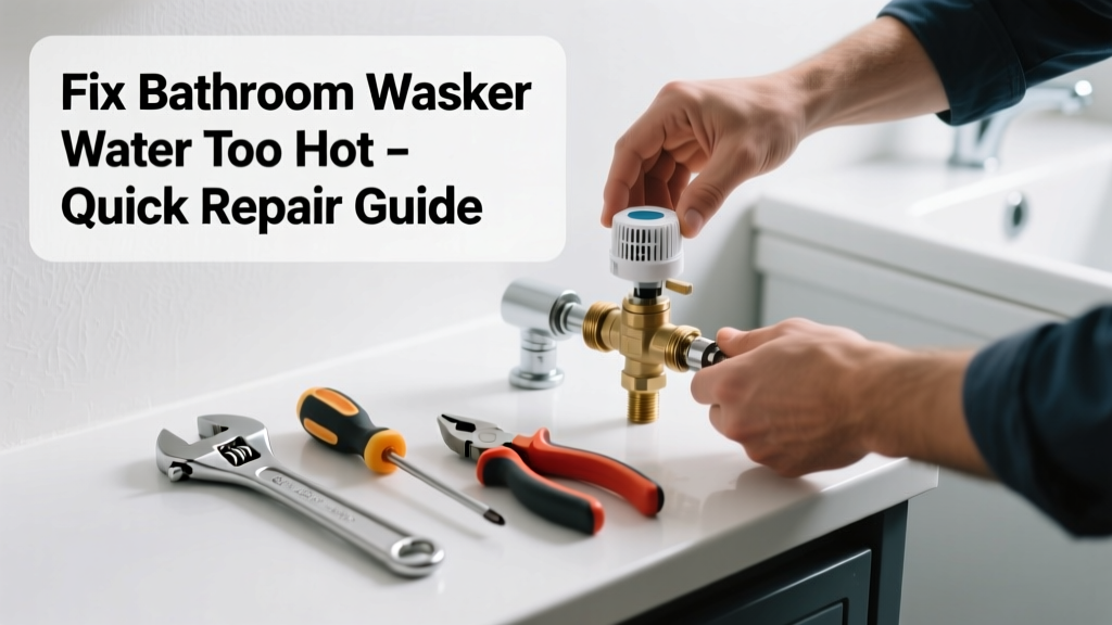 Fix Bathroom Washer Water Too Hot: Quick Repair Guide