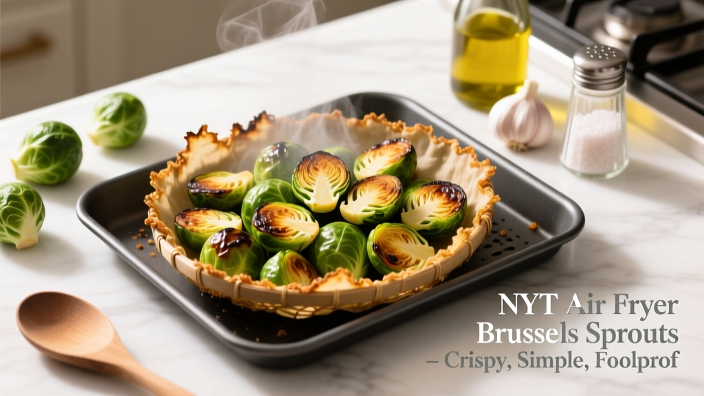 NYT Air Fryer Brussels Sprouts: Crispy, Simple & Foolproof