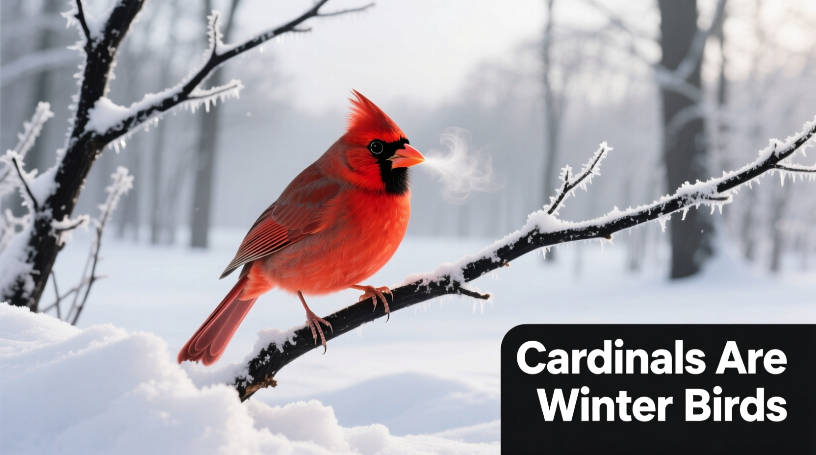are cardinals winter birds