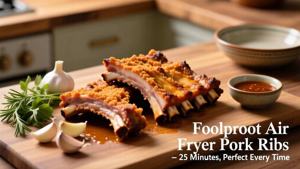 Perfect Pork Ribs in Air Fryer: Crispy & Tender Every Time