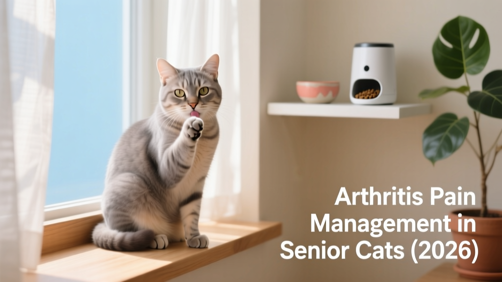 Arthritis Pain Management in Senior Cats (2026)