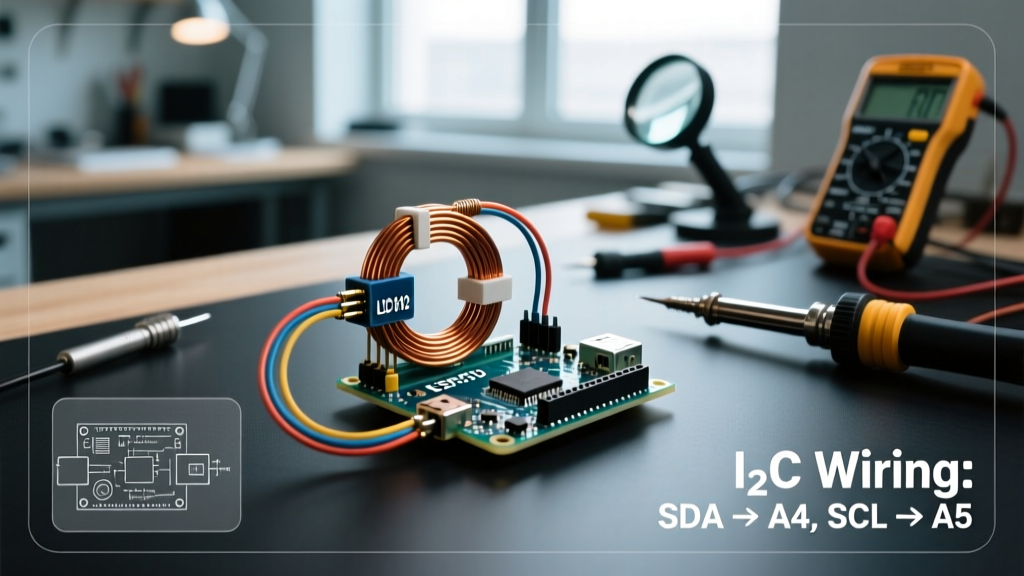 LDC Arduino Tutorial: Wiring and Coding the LDC1612 Sensor