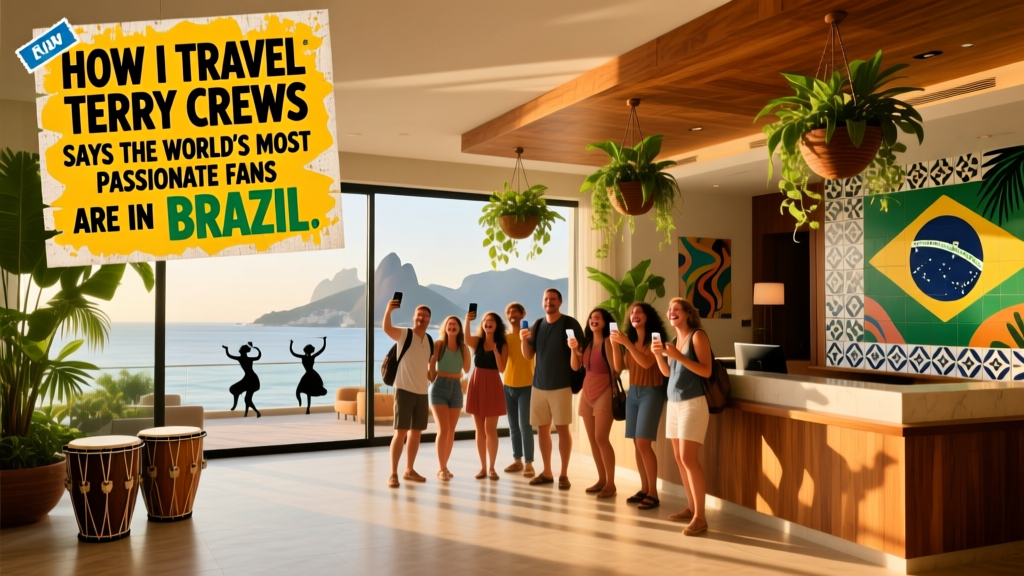 How I Travel: Terry Crews Says the World’s Most Passionate Fans Are in Brazil — And Here’s Why Hospitality Thrives There