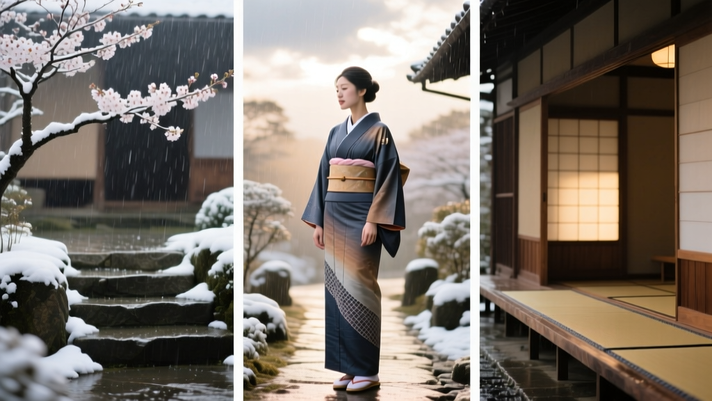 Kimono Weather Adaptations 2026: Rain, Snow & Heat Guide