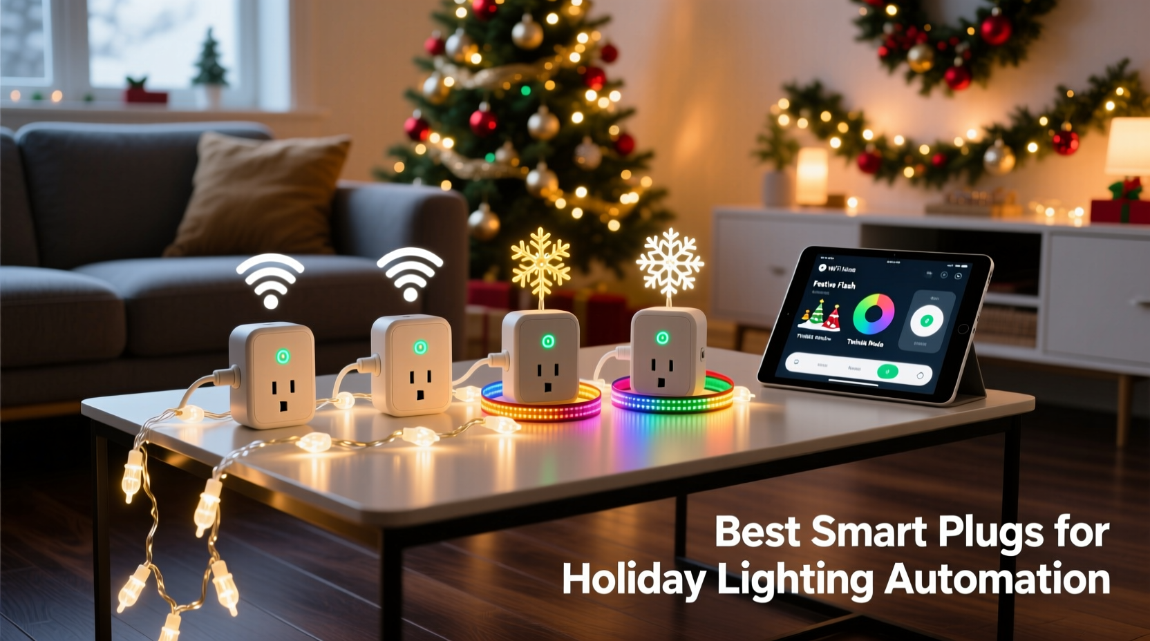 best smart plugs to automate your christmas light display