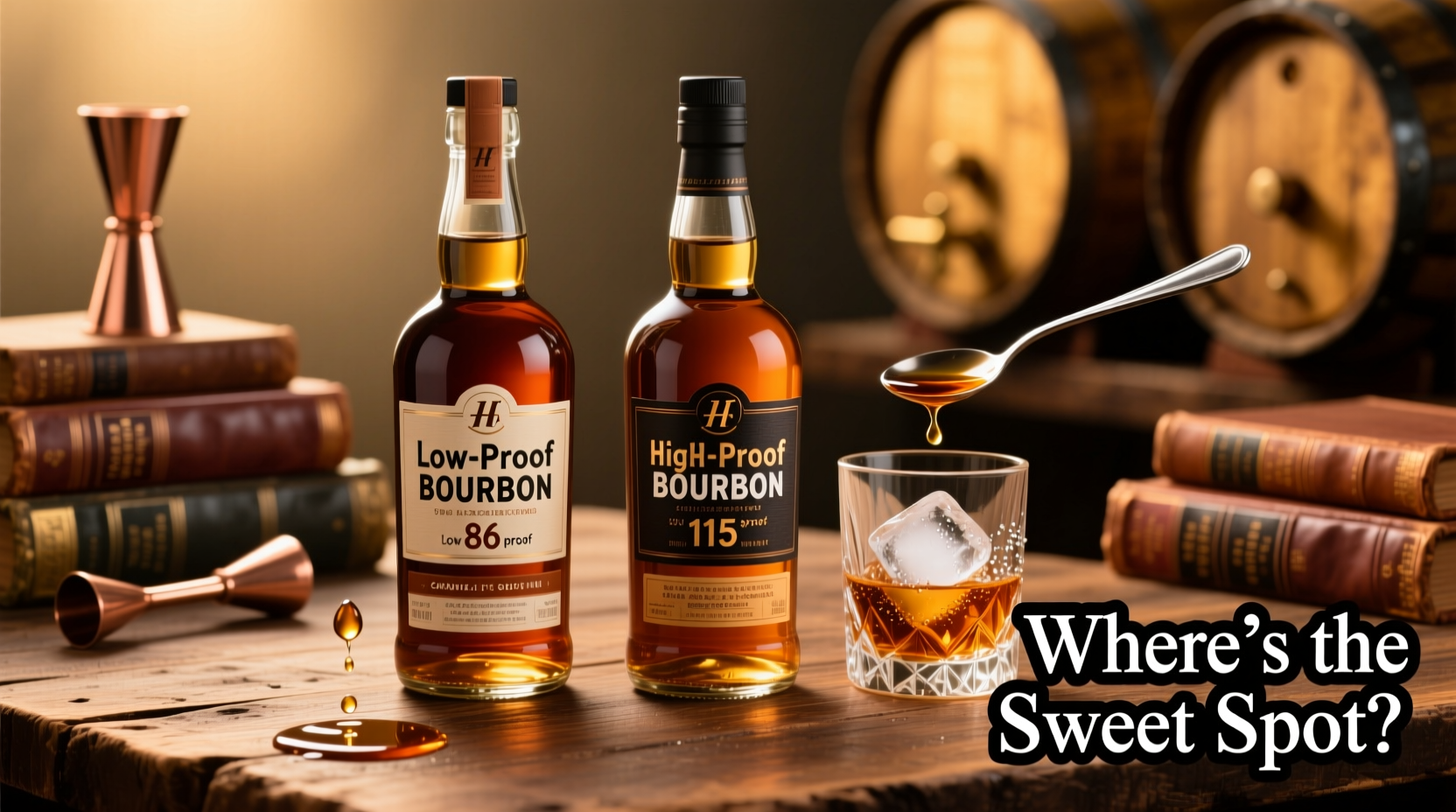 low proof vs high proof bourbon where’s the sweet spot
