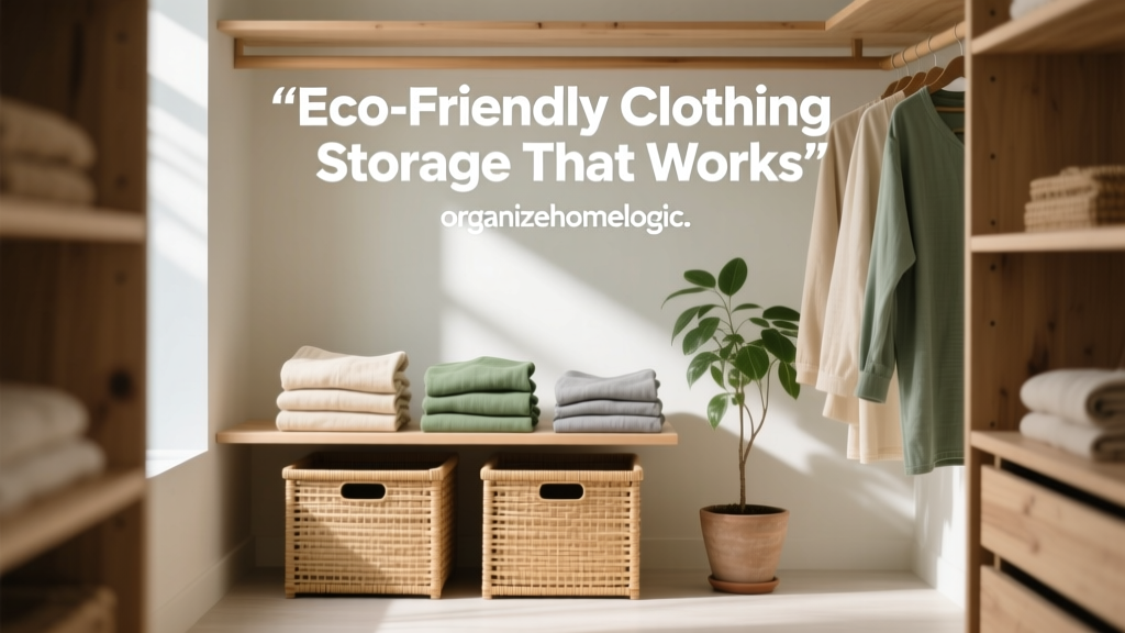 Eco-Friendly Clothing Storage That Works