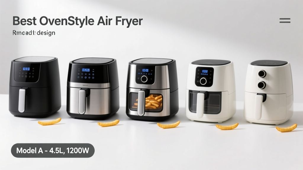 Best Oven-Style Air Fryer: Top Picks for Style & Crisp