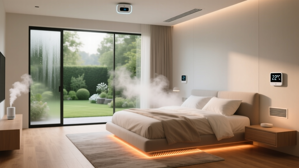 Smart Bedroom Automation: Summer and Winter Climate Control