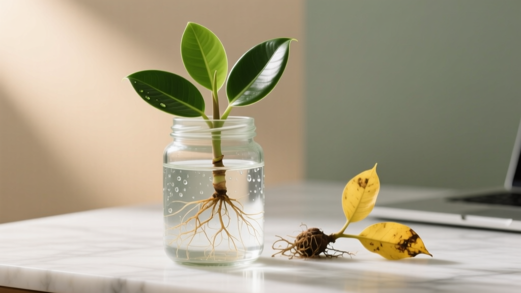 Rubber Plant Propagation with Yellow Leaves (2026)