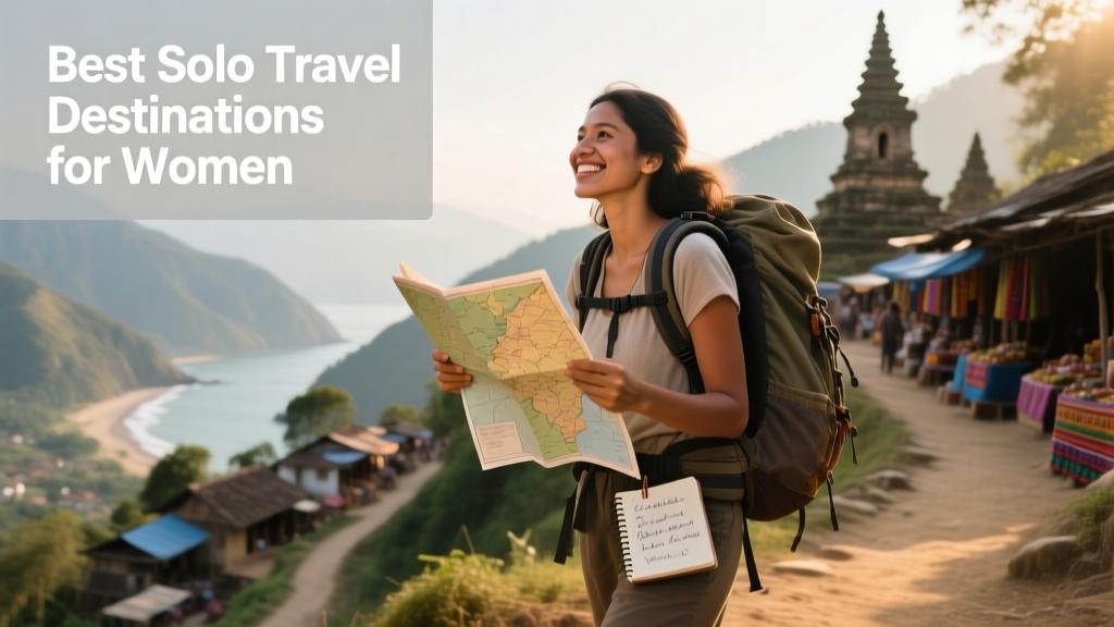 Best Solo Travel Destinations for Women: Safe, Affordable & Empowering Places to Explore Alone