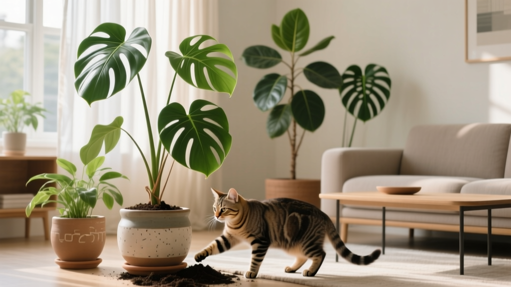 How to Cat-Proof Large Indoor Plants (2026)