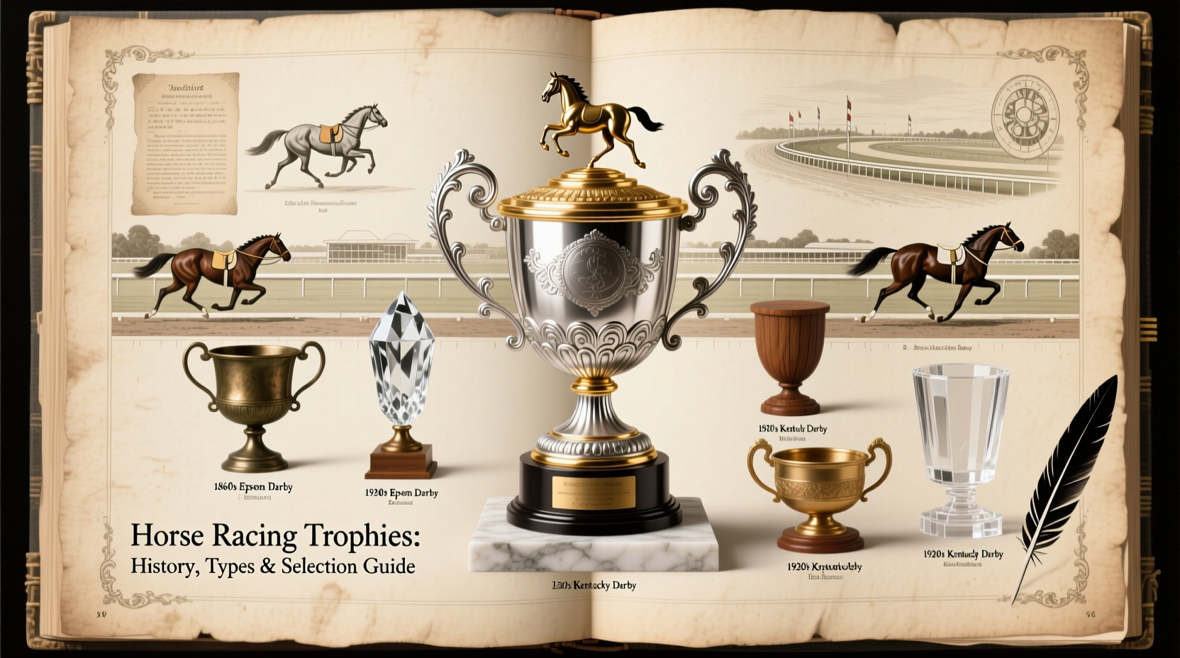 horse racing trophies