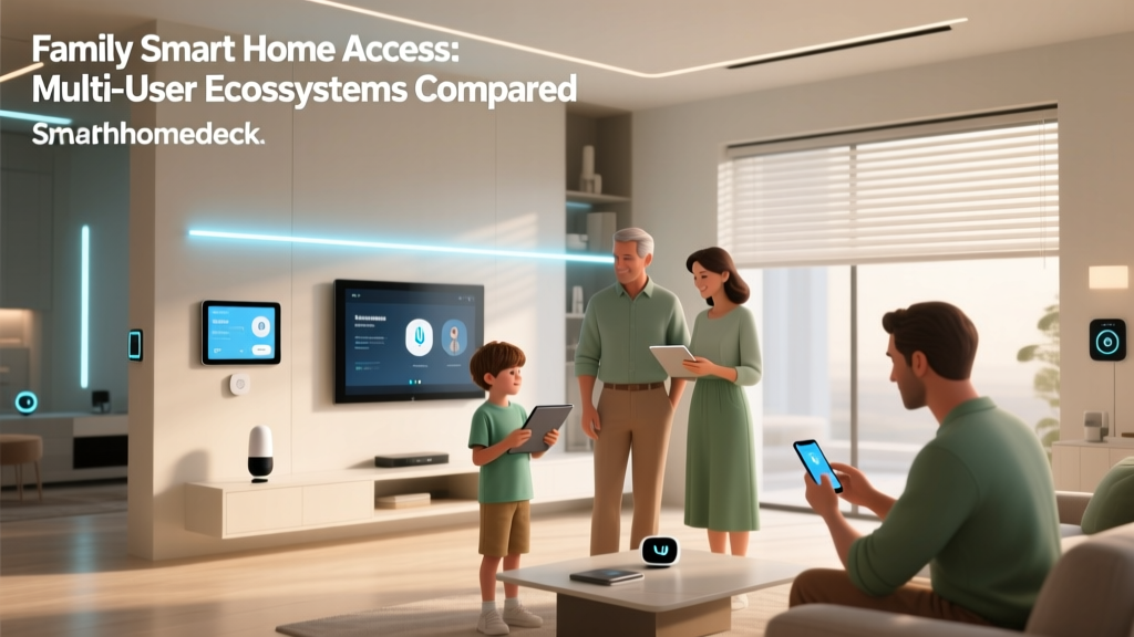 Family Smart Home Access: Multi-User Ecosystems Compared