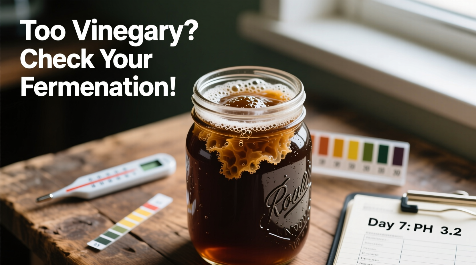 why is my kombucha too vinegary fixing your home brew fermentation