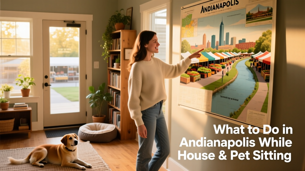 What to do in Indianapolis while house and pet sitting